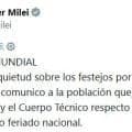 アルゼンチン代表帰国日が国民の祝日へ「残した教訓は計り知れない」ミレイ大統領がＸで表明