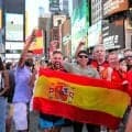 NYのW杯観戦イベント、5万人が熱狂　トランプ氏にはブーイング