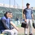 ＤｅＮＡ藤浪晋太郎が甲子園に“凱旋”　移籍後初めてかつての本拠地へ　ＯＢと旧交を温める　２２日に古巣初対戦予定