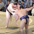 獅司が勝ち越し１号　自身最速で３場所ぶりの給金直し　先場所後に左肩を手術して好結果に「もっと早くやればよかった」