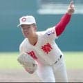 今春センバツ準Ｖの智弁学園・杉本が異変訴えて治療も再びマウンドへ　奈良大付・新城とのプロ注対決は接戦に　ＮＰＢ９球団集結