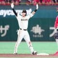 【巨人】笹原操希　内角スライダーを捉え左翼線へ　逆転の走者一掃３点適時二塁打　