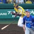 阪神・大山　前日脇腹直撃死球なんの！今季１９度目マルチ　７失点大敗も前向く「明日です、明日」