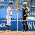 大会初登板直後の満塁、無失点で切り抜ける聖パウロ学園・川島投手