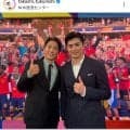 Ｗ杯戦士が「昭和の俳優みたい」「とんでもイケメン」生放送の姿に騒然！女優妻とハグ話題のＤＦ谷口彰悟