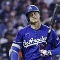 ドジャース・大谷翔平　第１打席は空振り三振　悪天候のため１時間２０分遅れで試合開始