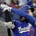第１打席は空振り三振の大谷翔平　解説者「状態がいいときよりは、かなり狭くしている」と変化を指摘