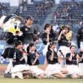 ハロプロ「ロージークロニクル」細胞レベルのロッテファン橋田歩果と相馬優芽セレモニアルピッチ