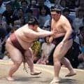 横綱大の里が５敗目「良くないですね…」熱海富士に立ち合いで当たり負け　12日目は大関霧島戦