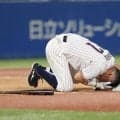 【ヤクルト】中村悠平が負傷で打席途中に交代、代打古賀その後三振　記録は中村悠の三振　理由は…