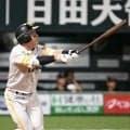【ソフトバンク】栗原陵矢　三塁打が出ればサイクル安打　３回まで３安打３打点