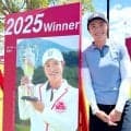 【女子ゴルフ】渡辺彩香「リスタートできたら」　恩返しの連覇へ　ゴム製の「昭和の氷枕」で暑さ対策