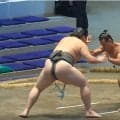 大相撲なのに「レスリングみたい」 またも“珍手”発動「相撲じゃねーなw」62kg小兵力士の職人業に館内も熱視線
