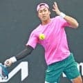  綿貫陽介 完敗で2回戦敗退 