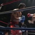 右ハイで“立ったまま”失神させる衝撃KO 「34戦無敗、30KO」のファイターに戦慄走る