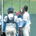 埼玉大会　花咲徳栄のプロ注目右腕・黒川がアクシデントで球場騒然　打球が左足付近に直撃→続投１４４キロでねじ伏せる
