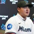 佐々木麟太郎、マーリンズ入団会見で流暢な英語を披露「My dream is always…」