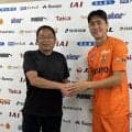 【Ｊ１清水】元韓国代表ＭＦ元斗才が入団会見…新背番号６「タイトル獲得に貢献したい」