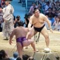 横綱・大の里が勝ち越し王手　右差し左おっつけの得意の形で尊富士に完勝　残り２日へ「しっかりと２日間やっていく」