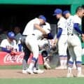 ３３年ぶりセンバツ近畿勢全滅　神戸国際大付も明石商に逆転負け　石原悠資郎が先制２ランも空砲　九回バント失敗悔やむ