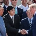 “大谷しか持っていない”限定腕時計「すげぇ」　大統領の前でチラリ…X熱視線「かっこいいな…」