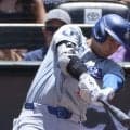大谷翔平が激走！三塁狙うも無念のタッチアウト　二塁から一気に加速も　左膝の不安を吹き飛ばす