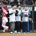 【日本ハム】「ダイヤのＡ」３声優がそろってファーストピッチ