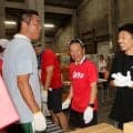 中谷潤人、結婚発表後初めて公の場に登場「より一層、頑張らないと」　京都で上原浩治氏らとボランティア活動参加