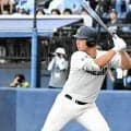 初球からバットを振り抜き、チームに勢い　前橋商・林佑磨選手