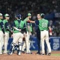 ヤクルト競り負け連勝３で止まる　３点差追いつくも勝ち越せず　九回にキハダが失点　前半戦は４４勝４７敗１分け