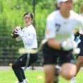 女子・磐田千紘「メダル獲得目指す」２８年ロス五輪初採用のフラッグフットボール日本代表が練習公開