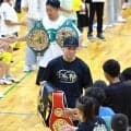 【ボクシング】井上尚弥「ボクシングをやってきて良かったなと思えるような引退の時を…」「試合後はカップラーメン」弟・拓真と地元・座間市で小学生と交流