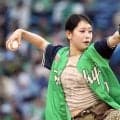おへそチラリ…球場“降臨”の美女7人が「激カワ」　大喜び＆全力パフォが「愛おしすぎる」