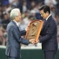 【球宴】栗山英樹氏「被害が少ないことを祈りたい」熊本で地震　野球殿堂入りの表彰受けあいさつ