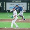 【球宴】中日大野雄大「めちゃくちゃピンチやん！」マイク装着本音連発　坂本勇人タオル掲げ応援