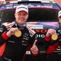 WRCフィンランド：カッレ・ロバンペラがヨンネ・ハルットゥネンのカローラGTでハルユを走行