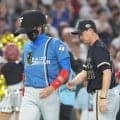 【球宴】日本ハム新庄監督「よー取るねえ、ファイターズの選手」万波中正ＭＶＰゲット