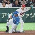 広島・坂倉は「５番・三塁」で出場　２打数無安打で途中交代も自身４度目の球宴楽しむ　初出場の遠藤と岡本は２９日の２戦目に登板へ