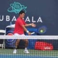 錦織圭　２回戦の相手は、世界２４位、１９歳の新星ホダル（スペイン）に決定　練習は約４５分で問題なし