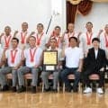健大高崎の選手たちが知事と面会　「優勝旗へチーム一丸で」と決意