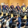 甲子園初出場・有明が壮行会　「目標ベスト8に少しでも近づければ」