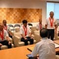 「日本一を成し遂げたい」松商学園の主将ら、県庁など訪問