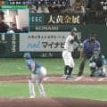 ボールが消えた…！？ 日ハム・伊藤大海、“球速不明の超スローボール”炸裂！→阪神・佐藤輝明の動きが止まる… 意表を突く“予想外の一球”