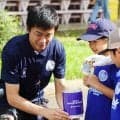Ｊ１水戸、練習開始前に全選手・スタッフが黙とうささげる「令和８年熊本地震」募金活動も実施