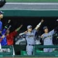 【球宴】阪神中野拓夢、代打で左前打「楽しみながらできる試合なので、いい休みに…」