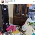 熊本県八代市出身の陣内貴美子「物が倒れ、皿が割れてぐちゃぐちゃ」被災写真に絶句「涙が出ます」「辛いです」