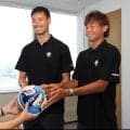 Ｊ１神戸・郷家「取れるタイトルは全て取る」前川「日本一のゴールキーパーに」　「秋春制」開幕へ千布社長と抱負