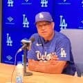 大谷翔平のスタメン外　ロバーツ監督が説明「前日に膝の治療」「休ませるのが一番いい」打撃上昇中も「悪化しないように」