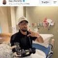 元阪神、DeNAの助っ人右腕がSNS更新、ピース写真で手術終了を報告｢これからも戦い続けます！｣