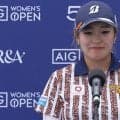 桑木志帆、日本勢トップの2打差2位発進「最後まで集中して出来た」